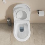     Duravit SensoWash D-Neo Compact Miska wisząca z deską sedesową myjącą biały 654000012004300 