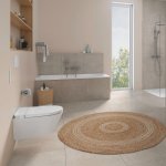     Duravit SensoWash D-Neo Compact Miska wisząca z deską sedesową myjącą biały 654000012004300 