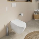     Duravit SensoWash D-Neo Compact Miska wisząca z deską sedesową myjącą biały 654000012004300 