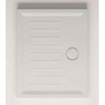 Esedra Brodzik Prysznicowy prostokątny 72x90 cm biały PDL10