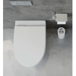 Esedra Bull Deska Sedesowa Wolnoopadająca z funkcją Quick Release biała CWBLRF