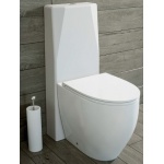 Esedra Spłuczka Podłogowa 14x41 cm biała CMBL