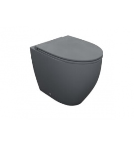 Esedra Bull WC Stojący 53x36 cm magnesio MGWCBLL