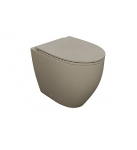 Esedra Bull WC Stojący 53x36 cm sabbia SAWCBLL