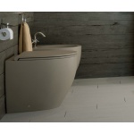 Esedra Bull WC Stojący 53x36 cm sabbia SAWCBLL