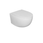 Esedra Bull WC Wiszący NO-RIM 53x36 cm biały WCSBLR