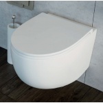 Esedra Bull WC Wiszący NO-RIM 53x36 cm panna MWWCSBLR