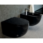 Esedra Bull WC Wiszący NO-RIM 53x36 cm grafite MBWCSBLR