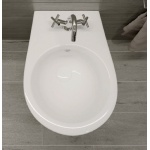 Esedra Bull500 Bidet Wiszący 38x50 cm biały BDSB500