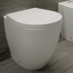 Esedra Bull500 WC Stojący 38x50 cm biały WCB500