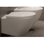 Esedra Bull500 WC Wiszący 38x50 cm biały WCSB500