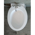 Esedra Fly Bidet Wiszący 37x53 cm biały BDFY