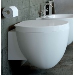 Esedra Fly WC Wiszący 37x53 cm biały WCFY