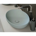 Esedra Flat 2 Umywalka Stawiana na Blat 60x40 cm ghiaccio GHLVF2