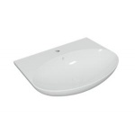 Esedra Flat 4 Umywalka Stawiana na Blat/Ścienna 69x54 cm biała LVF4