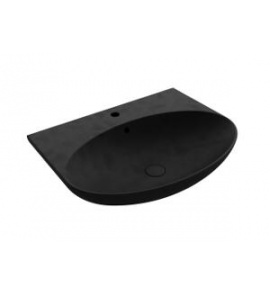 Esedra Flat 4 Umywalka Stawiana na Blat/Ścienna 69x54 cm grafite MBLVF4