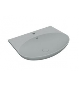 Esedra Flat 4 Umywalka Stawiana na Blat/Ścienna 69x54 cm ghiaccio GHLVF4