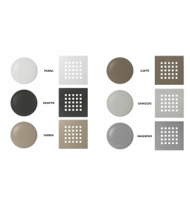 Esedra Korek umywalkowy Click-Clack z pokrywą panna PLV