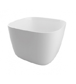 Esedra Qube 10 Umywalka Stawiana na Blat 42x42 cm panna LVQ10