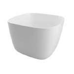 Esedra Qube 10 Umywalka Stawiana na Blat 42x42 cm panna LVQ10