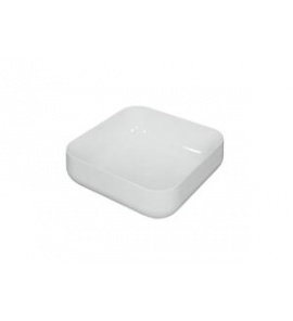 Esedra Qube 1 Umywalka Stawiana na Blat 44x44 cm biała LVQ1