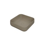 Esedra Qube 1 Umywalka Stawiana na Blat 44x44 cm sabbia SALVQ1