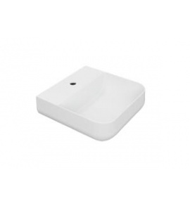 Esedra Qube 2 Umywalka Stawiana na Blat/Ścienna 44x44 cm panna MWLVQ2