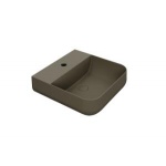 Esedra Qube 2 Umywalka Stawiana na Blat/Ścienna 44x44 cm caffe CFLVQ2