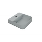 Esedra Qube 2 Umywalka Stawiana na Blat/Ścienna 44x44 cm ghiaccio GHLVQ2