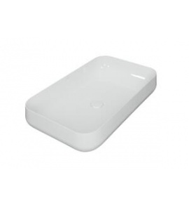 Esedra Qube 5 Umywalka Stawiana na Blat 75x44 cm biała LVQ5