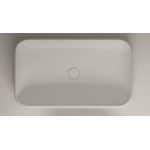 Esedra Qube 5 Umywalka Stawiana na Blat 75x44 cm panna MWLVQ5