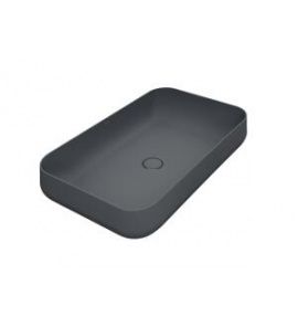 Esedra Qube 5 Umywalka Stawiana na Blat 75x44 cm magnesio MGLVQ5