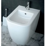 Esedra Quadra Bidet Stojący 36x55 cm biały BDQD