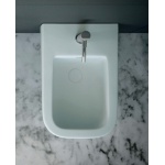 Esedra Quadra Bidet Wiszący 36x54 cm ghiaccio GHBDSQD