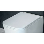 Esedra Quadra Deska Sedesowa Zwykła z funkcją Quick Release biała CWQDR