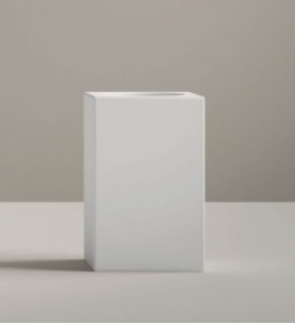 Esedra Quadra Kubek na szczoteczki panna A3QD