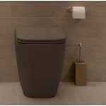 Esedra Quadra WC Stojący 55x36 cm caffe CFWCQD