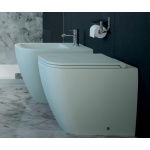 Esedra Quadra WC Stojący 55x36 cm ghiaccio GHWCQD