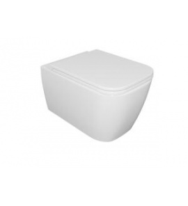Esedra Quadra WC Wiszący NO-RIM 54x36 cm biały WCSQDR