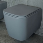 Esedra Quadra WC Wiszący NO-RIM 54x36 cm magnesio MGWCSQDR