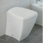 Esedra Selinon WC Stojący 37x55 cm biały WCSLN