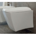 Esedra Selinon WC Wiszący 37x55 cm biały WCSLNS