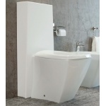 Esedra Spłuczka Podłogowa 14x41 cm biała CMSLN