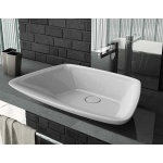 Eto Bly Umywalka Stawiana na blat 62x43 cm biała 00119001