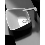 Eto Bly Umywalka Stawiana na blat 62x43 cm biała 00119001