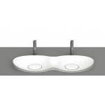 Eto Dudu Umywalka Wpuszczana w blat 120x35 cm biała 00219201