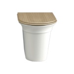 Eto Lili Miska WC stojąca 56x38 cm biała 026291GW