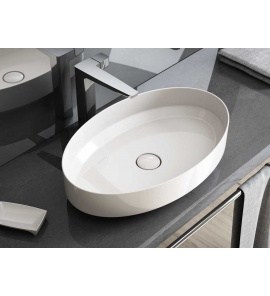 Eto Livia Umywalka stawiana na blat 60x38 cm biała 01619001