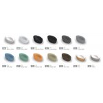 Eto Pit Umywalka stawiana na blat 58x33,5 cm Cielo Matt 01219004