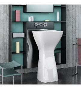 Eto Toio Umywalka Wolnostojąca 50x42 cm biała 02219101